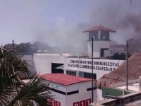 Playa del Carmen...motín a bordo en centro de retención municipal Playa del Carmen...motín a bordo en centro de retención municipal