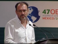 Videgaray...clausuró fracasada reunión de la OEA Videgaray...clausuró fracasada reunión de la OEA