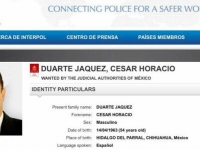 Cesar Duarte...le fue girada ficha roja por la Interpol Cesar Duarte...le fue girada ficha roja por la Interpol