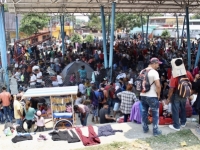 Migrantes arriban a municipios chiapanecos Migrantes arriban a municipios chiapanecos