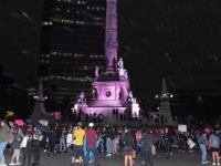 Cierran Ángel de la Independencia tras ser dañado en actos vandálicos Cierran Ángel de la Independencia tras ser dañado en actos vandálicos