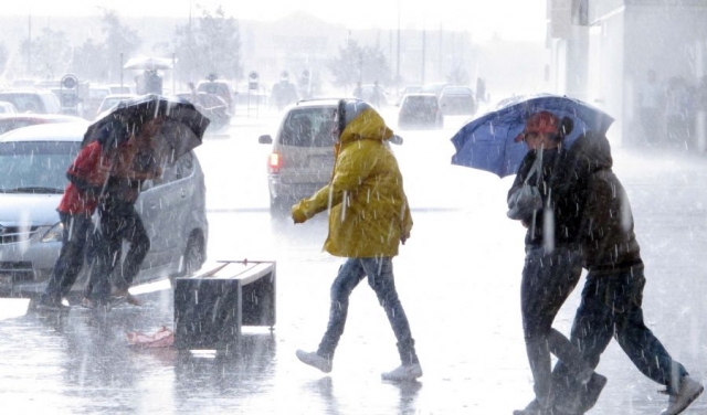 Se esperan lluvias en la mayor parte del país