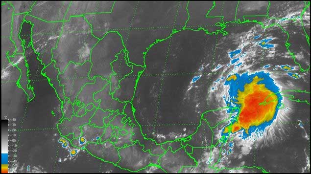 Quintana Roo...alerta naranja por Karen