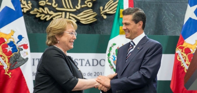 México y Chile... tienen lazos firmes y permanentes: Peña Nieto
