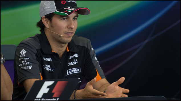 Checo Pérez...no promete nada se siente presionado