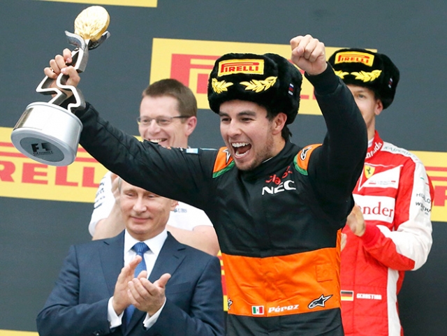 Checo Pérez... sueña con ganar el Gran Premio de México