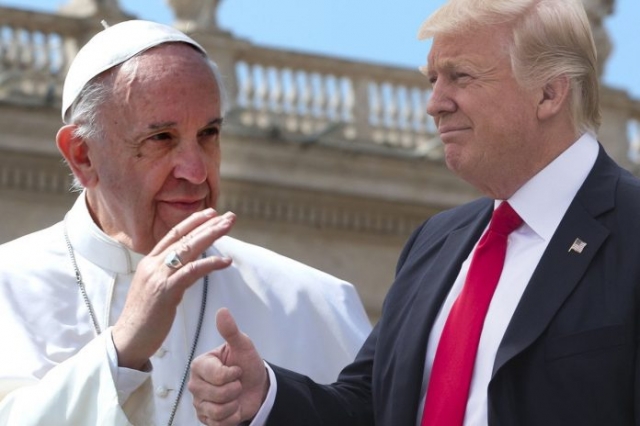 Francisco...se reunirá con Trump !que Dios lo agarre confesado!