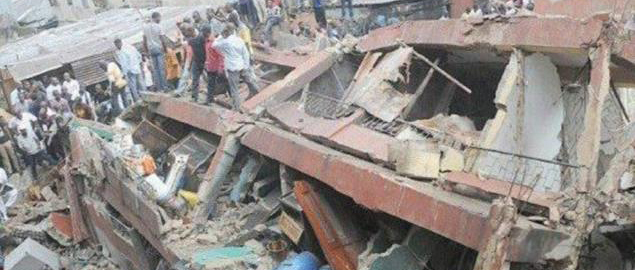 Se derrumba escuela en Nigeria