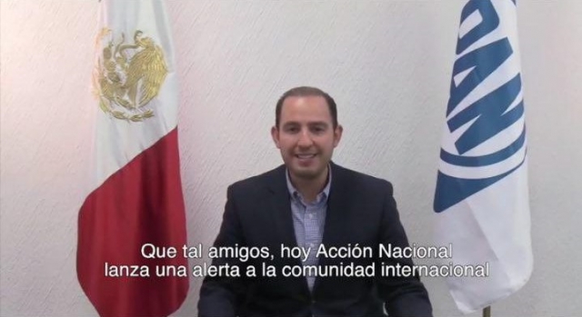 PAN lanza alerta internacional por riesgos a democracia y libertades en México