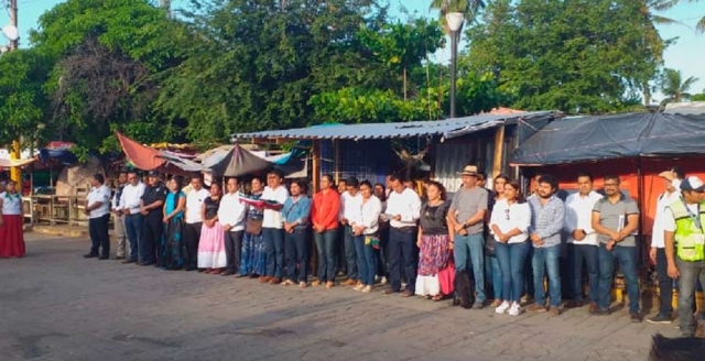 Aún con estragos, conmemoran sismo del 7 de septiembre en Juchitán