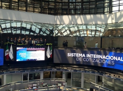BOLSA MEXICANA ABRE A LA BAJA