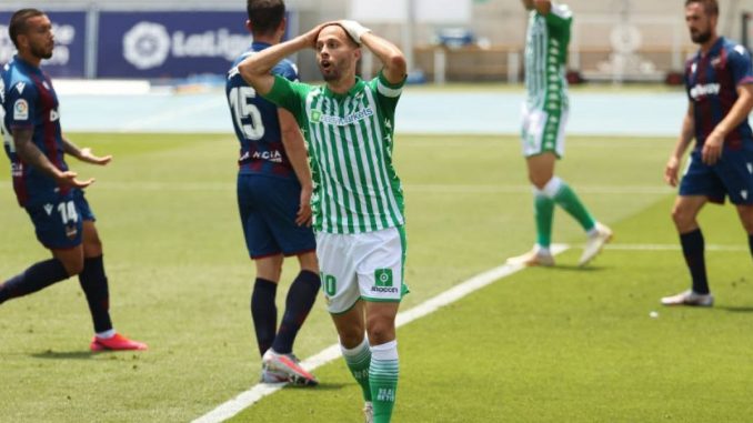 El Betis sumó su cuarta derrota en fila como visitante. Getty Images