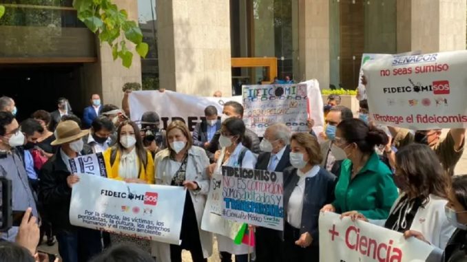 PROTESTA SENADO