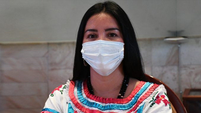 FOTO Diputada, Elisa Zepeda Lagunas, integrante del Grupo Parlamentario de morena en el Congreso local