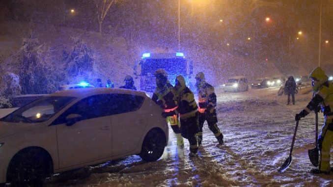 tormenta-de-nieve-deja-caos-en-espana FOTO AFP